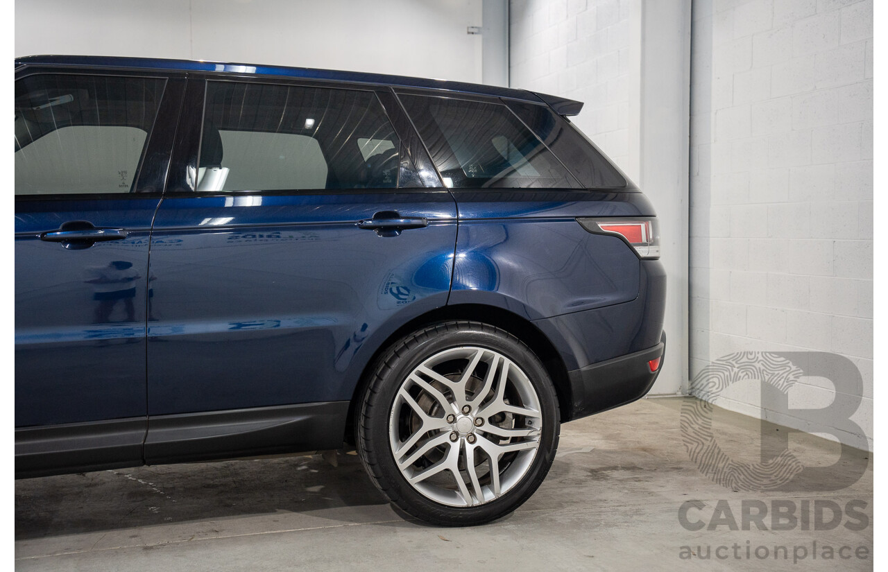 11/2013 Range Rover Sport 3.0 SDV6 HSE LW MY14.5 4d Wagon Loire Blue Metallic Twin Turbo Diesel 3.0L