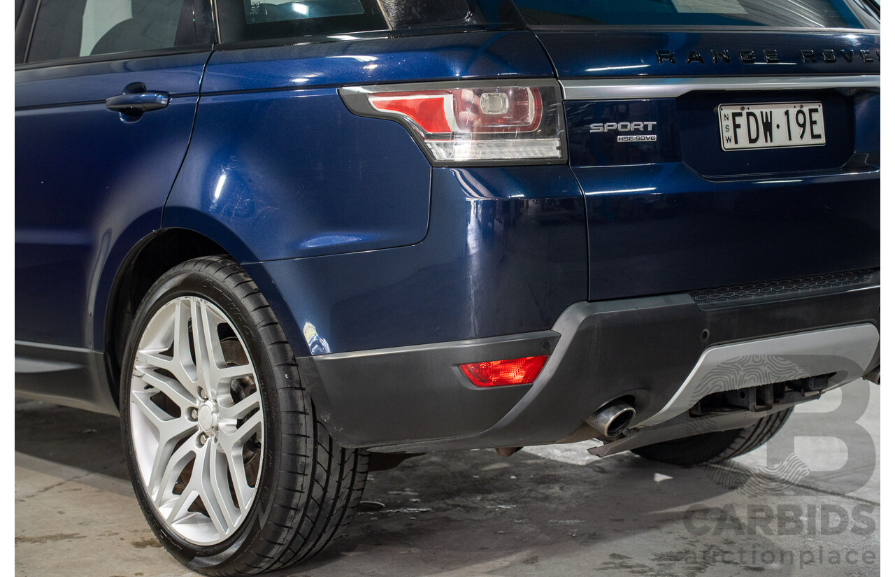 11/2013 Range Rover Sport 3.0 SDV6 HSE LW MY14.5 4d Wagon Loire Blue Metallic Twin Turbo Diesel 3.0L