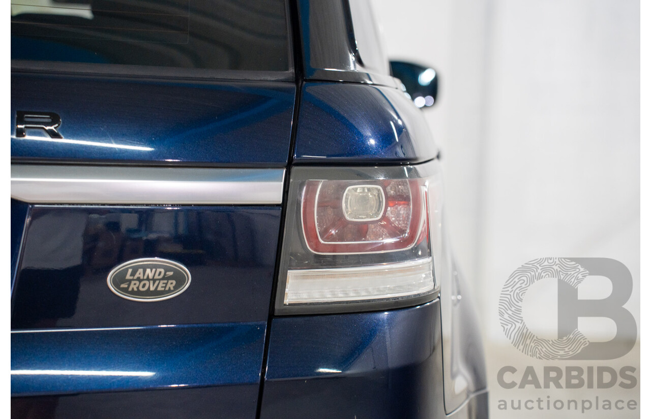 11/2013 Range Rover Sport 3.0 SDV6 HSE LW MY14.5 4d Wagon Loire Blue Metallic Twin Turbo Diesel 3.0L