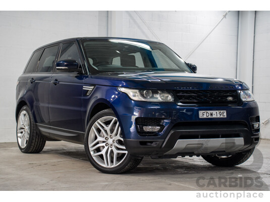 11/2013 Range Rover Sport 3.0 SDV6 HSE LW MY14.5 4d Wagon Loire Blue Metallic Twin Turbo Diesel 3.0L