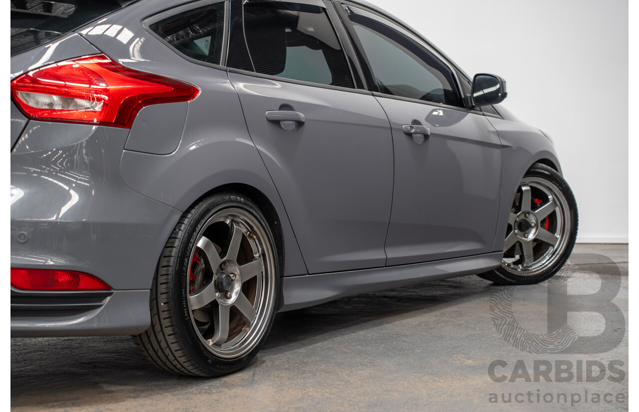 7/2015 Ford Focus ST LZ MY15 5d Hatchback Stealth Grey Turbo 2.0L