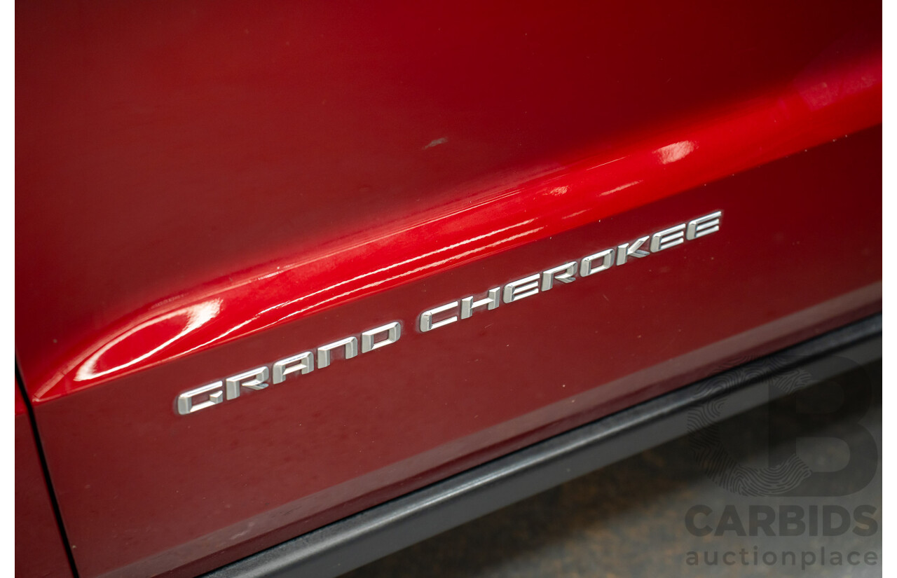 8/2014 Jeep Grand Cherokee Limited (4x4) WK MY14 4d Wagon Deep Cherry Red Turbo Diesel 3.0L