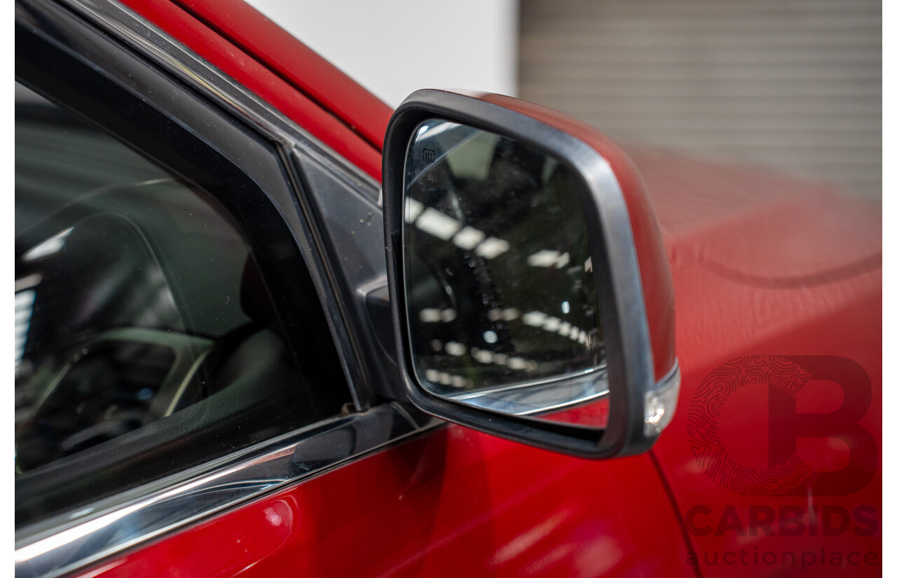 8/2014 Jeep Grand Cherokee Limited (4x4) WK MY14 4d Wagon Deep Cherry Red Turbo Diesel 3.0L