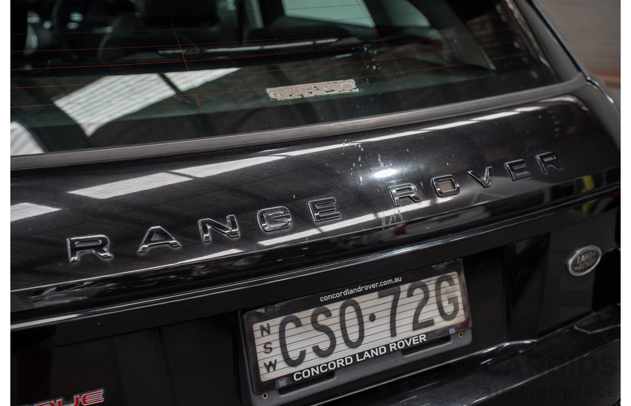 5/2014 Range Rover Evoque SD4 Dynamic LV (AWD) MY14 5d Wagon Santorini Black Turbo Diesel 2.2L
