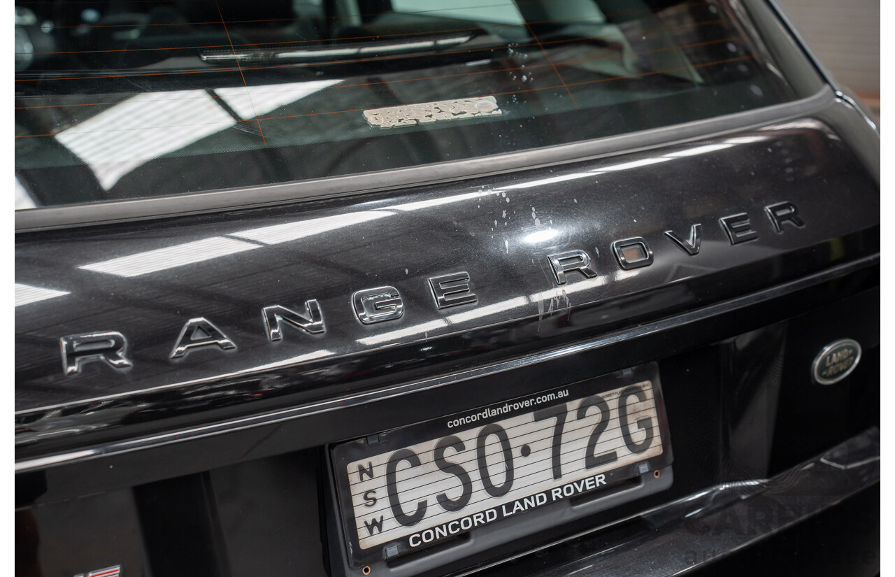 5/2014 Range Rover Evoque SD4 Dynamic LV (AWD) MY14 5d Wagon Santorini Black Turbo Diesel 2.2L