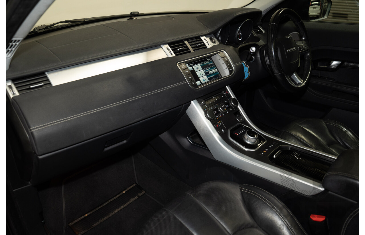 5/2014 Range Rover Evoque SD4 Dynamic LV (AWD) MY14 5d Wagon Santorini Black Turbo Diesel 2.2L