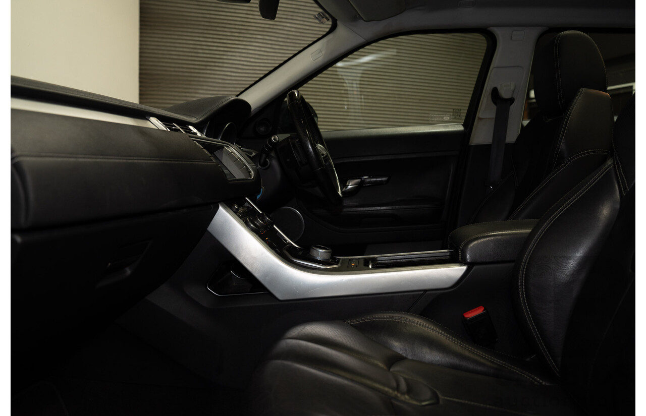 5/2014 Range Rover Evoque SD4 Dynamic LV (AWD) MY14 5d Wagon Santorini Black Turbo Diesel 2.2L