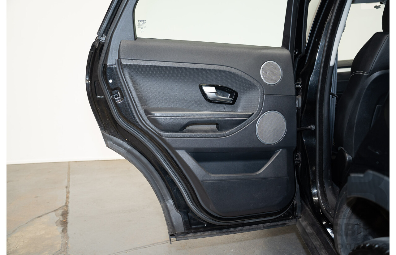 5/2014 Range Rover Evoque SD4 Dynamic LV (AWD) MY14 5d Wagon Santorini Black Turbo Diesel 2.2L
