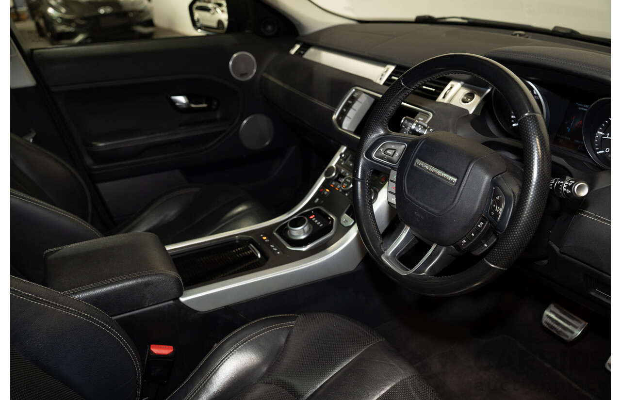 5/2014 Range Rover Evoque SD4 Dynamic LV (AWD) MY14 5d Wagon Santorini Black Turbo Diesel 2.2L