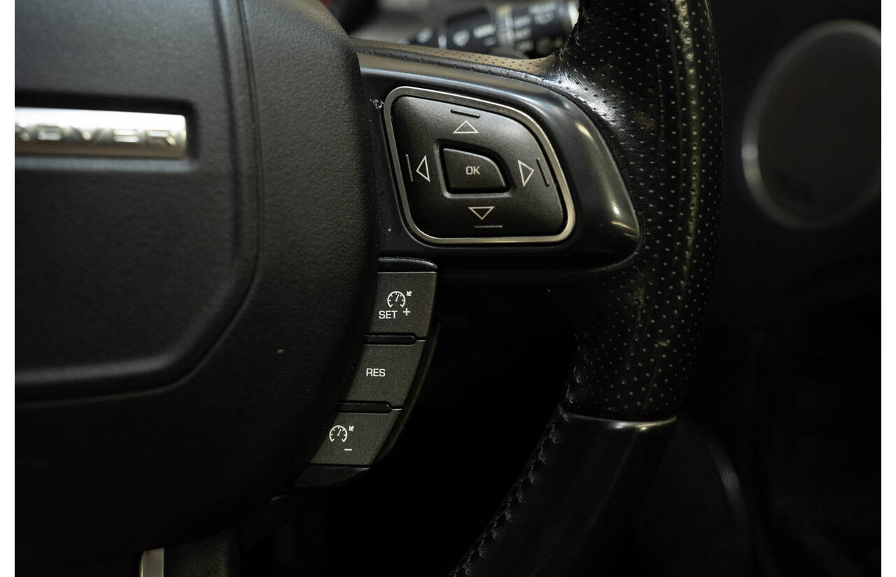 5/2014 Range Rover Evoque SD4 Dynamic LV (AWD) MY14 5d Wagon Santorini Black Turbo Diesel 2.2L