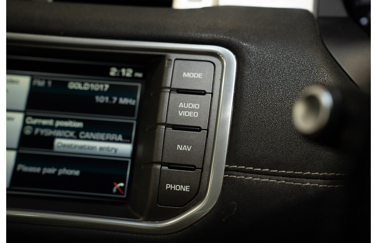 5/2014 Range Rover Evoque SD4 Dynamic LV (AWD) MY14 5d Wagon Santorini Black Turbo Diesel 2.2L