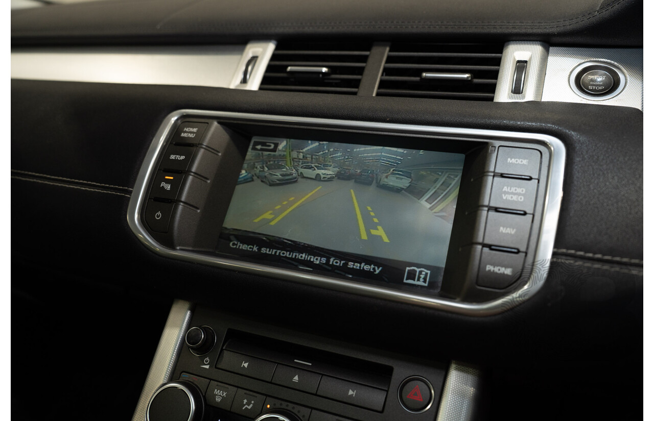 5/2014 Range Rover Evoque SD4 Dynamic LV (AWD) MY14 5d Wagon Santorini Black Turbo Diesel 2.2L
