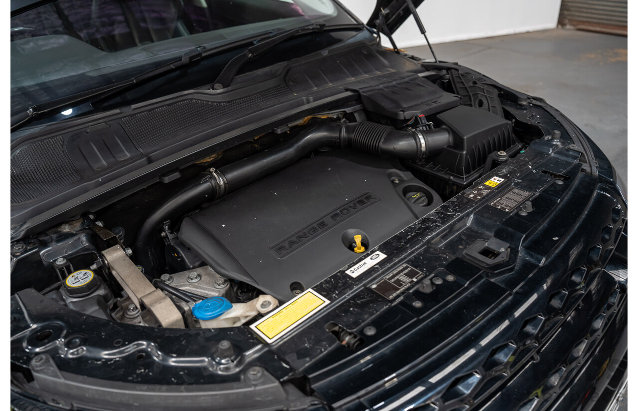 5/2014 Range Rover Evoque SD4 Dynamic LV (AWD) MY14 5d Wagon Santorini Black Turbo Diesel 2.2L