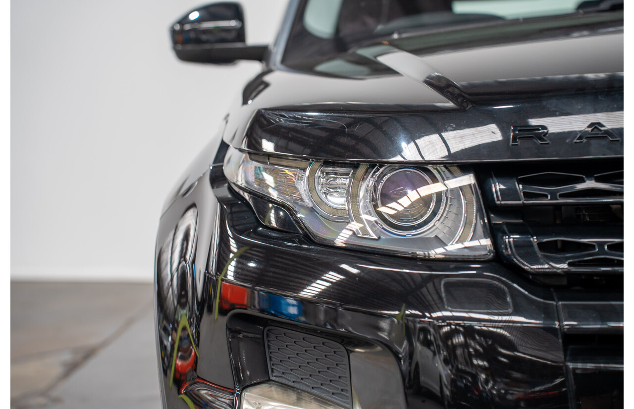 5/2014 Range Rover Evoque SD4 Dynamic LV (AWD) MY14 5d Wagon Santorini Black Turbo Diesel 2.2L
