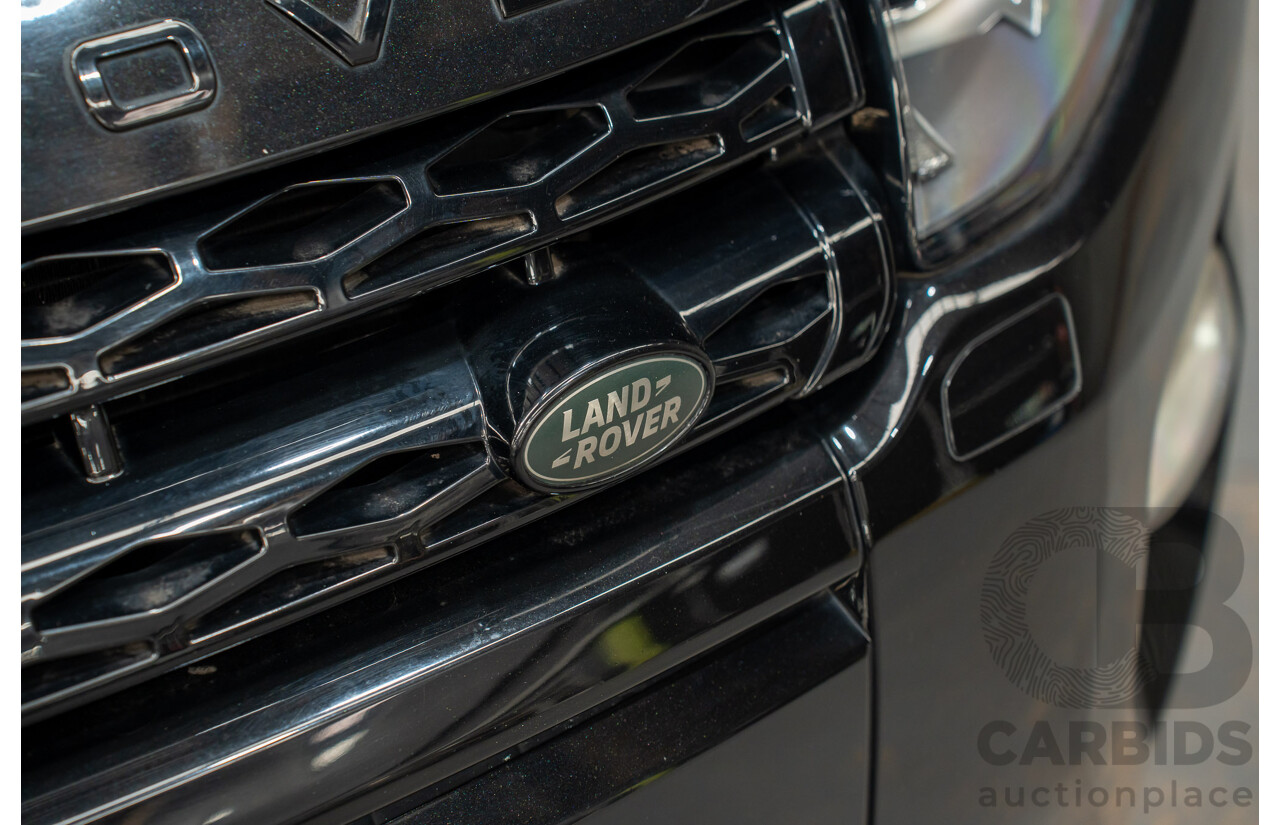 5/2014 Range Rover Evoque SD4 Dynamic LV (AWD) MY14 5d Wagon Santorini Black Turbo Diesel 2.2L