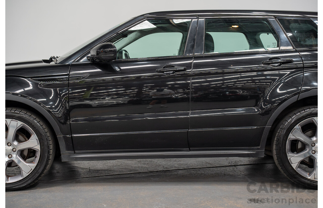 5/2014 Range Rover Evoque SD4 Dynamic LV (AWD) MY14 5d Wagon Santorini Black Turbo Diesel 2.2L
