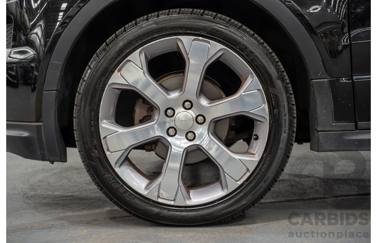 5/2014 Range Rover Evoque SD4 Dynamic LV (AWD) MY14 5d Wagon Santorini Black Turbo Diesel 2.2L