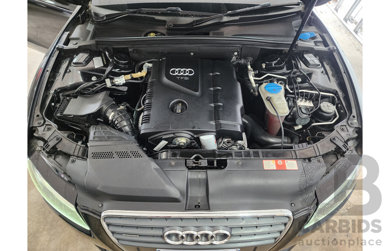 8/2009 Audi A5 2.0 TFSI Quattro 8T 2d Cabriolet Black 2.0L