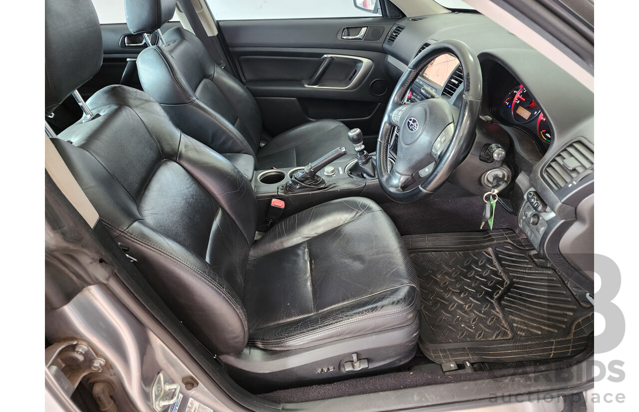 12/2007 Subaru Liberty 3.0r-B MY07 4d Sedan Silver 3.0L