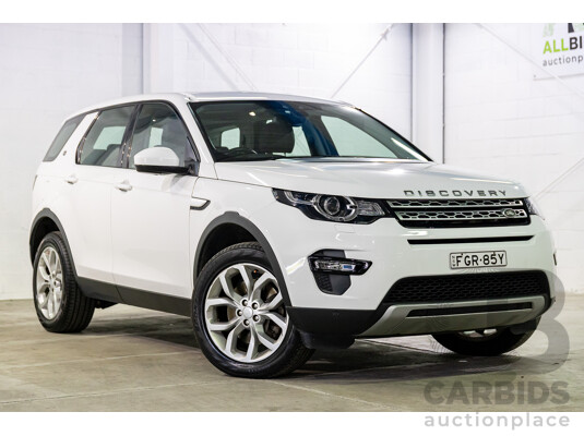 03/2019 Land Rover Discovery Sport SD4 HSE 177kW (AWD) L550 MY19 4d Wagon Fuji White Turbo Diesel 2.0L - 7 Seater