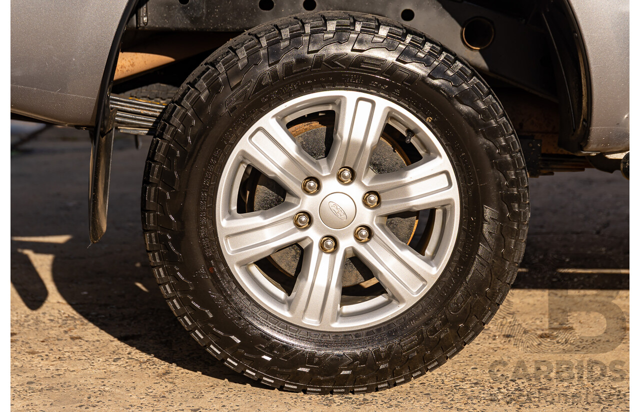 04/2019 Ford Ranger XLT 3.2 (4x4) PX MKIII MY19 Double Cab P/Up Magnetic Silver Turbo Diesel 3.2L