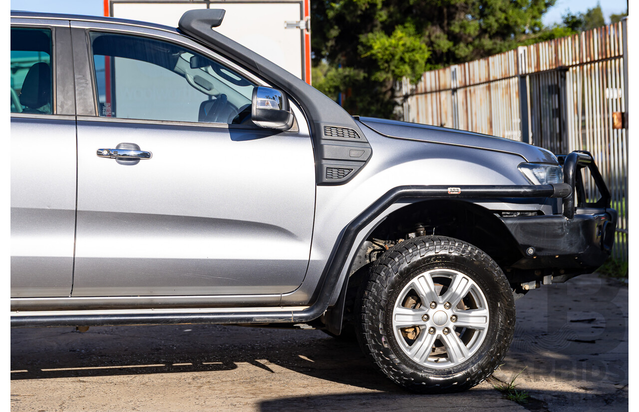 04/2019 Ford Ranger XLT 3.2 (4x4) PX MKIII MY19 Double Cab P/Up Magnetic Silver Turbo Diesel 3.2L