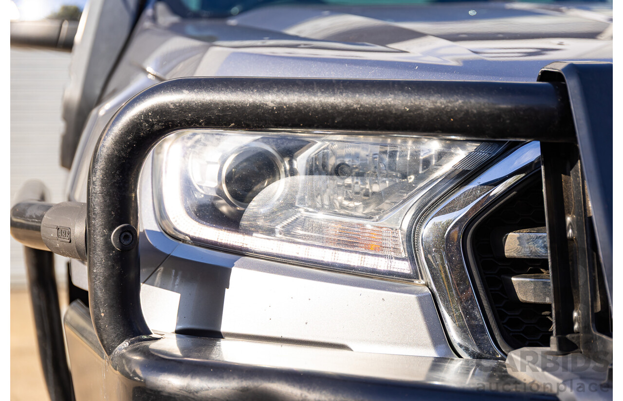 04/2019 Ford Ranger XLT 3.2 (4x4) PX MKIII MY19 Double Cab P/Up Magnetic Silver Turbo Diesel 3.2L