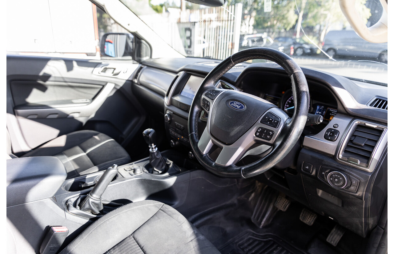 04/2019 Ford Ranger XLT 3.2 (4x4) PX MKIII MY19 Double Cab P/Up Magnetic Silver Turbo Diesel 3.2L