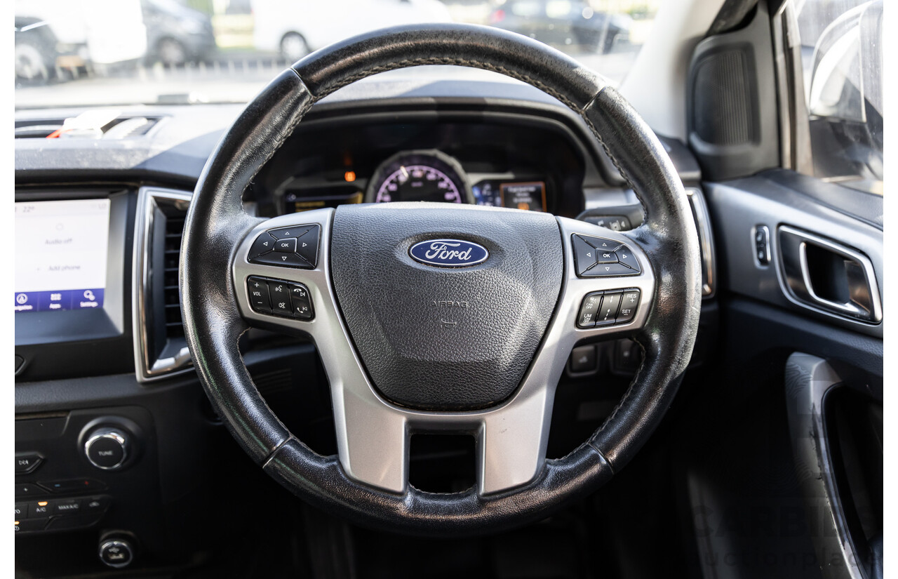04/2019 Ford Ranger XLT 3.2 (4x4) PX MKIII MY19 Double Cab P/Up Magnetic Silver Turbo Diesel 3.2L