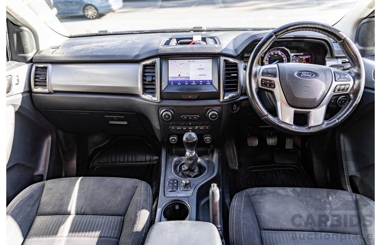 04/2019 Ford Ranger XLT 3.2 (4x4) PX MKIII MY19 Double Cab P/Up Magnetic Silver Turbo Diesel 3.2L