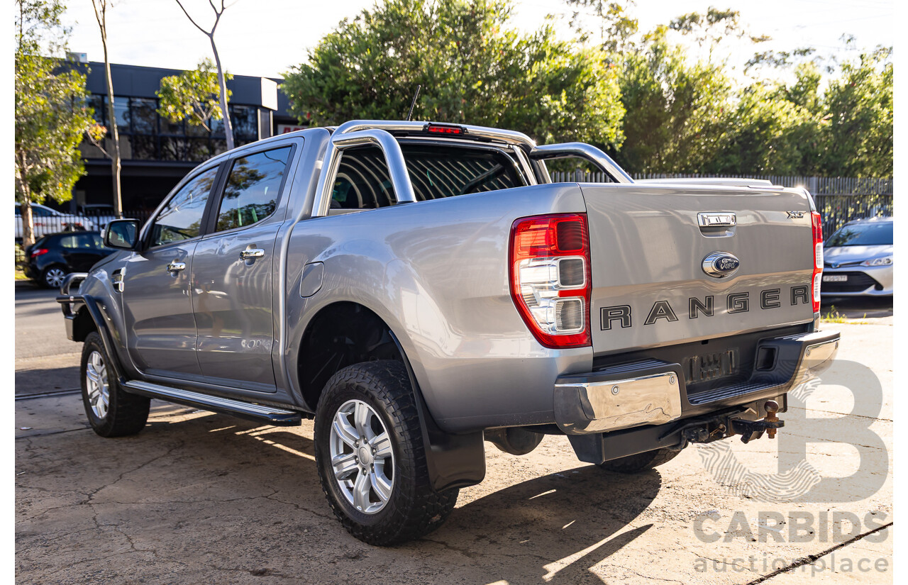04/2019 Ford Ranger XLT 3.2 (4x4) PX MKIII MY19 Double Cab P/Up Magnetic Silver Turbo Diesel 3.2L