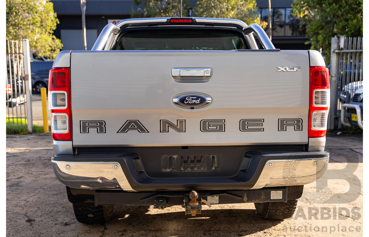 04/2019 Ford Ranger XLT 3.2 (4x4) PX MKIII MY19 Double Cab P/Up Magnetic Silver Turbo Diesel 3.2L
