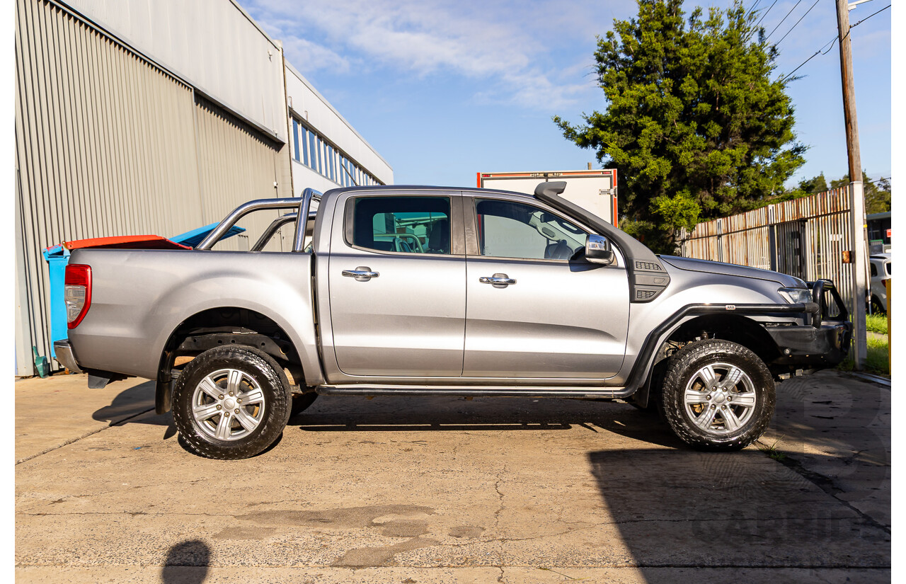 04/2019 Ford Ranger XLT 3.2 (4x4) PX MKIII MY19 Double Cab P/Up Magnetic Silver Turbo Diesel 3.2L
