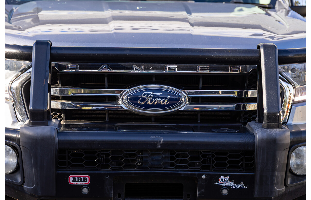 04/2019 Ford Ranger XLT 3.2 (4x4) PX MKIII MY19 Double Cab P/Up Magnetic Silver Turbo Diesel 3.2L