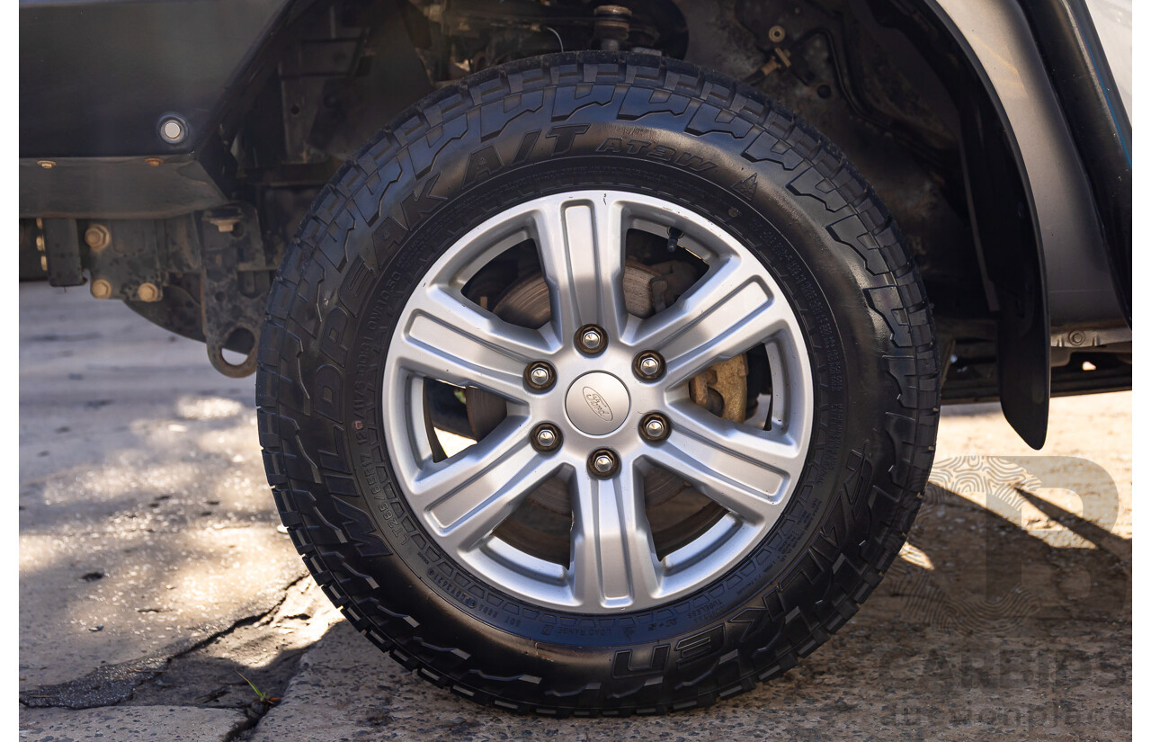 04/2019 Ford Ranger XLT 3.2 (4x4) PX MKIII MY19 Double Cab P/Up Magnetic Silver Turbo Diesel 3.2L