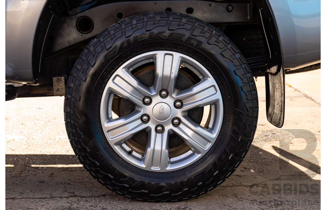 04/2019 Ford Ranger XLT 3.2 (4x4) PX MKIII MY19 Double Cab P/Up Magnetic Silver Turbo Diesel 3.2L