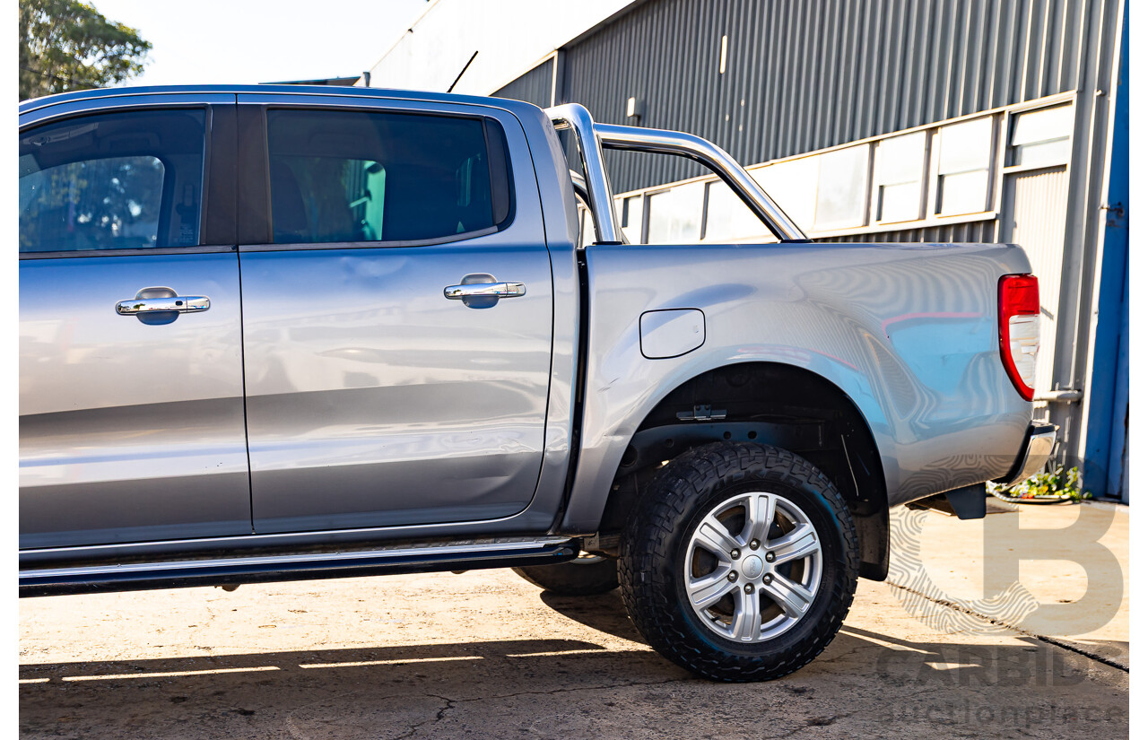 04/2019 Ford Ranger XLT 3.2 (4x4) PX MKIII MY19 Double Cab P/Up Magnetic Silver Turbo Diesel 3.2L