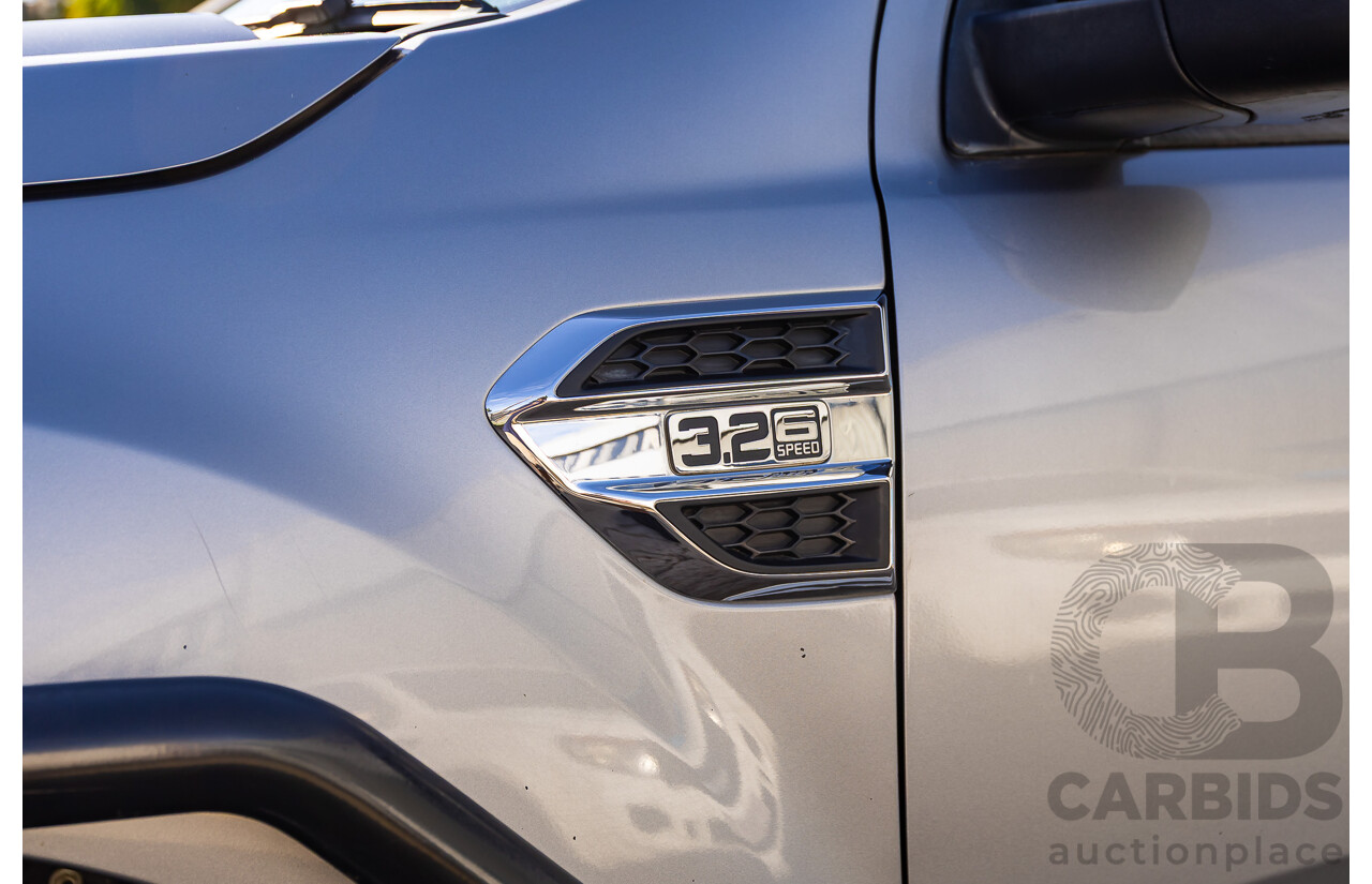 04/2019 Ford Ranger XLT 3.2 (4x4) PX MKIII MY19 Double Cab P/Up Magnetic Silver Turbo Diesel 3.2L