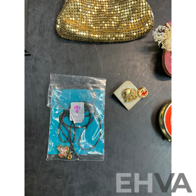 Assorted Costume Xmas Jewellery, Spare Watch Wristbands and More   - Lot of 20