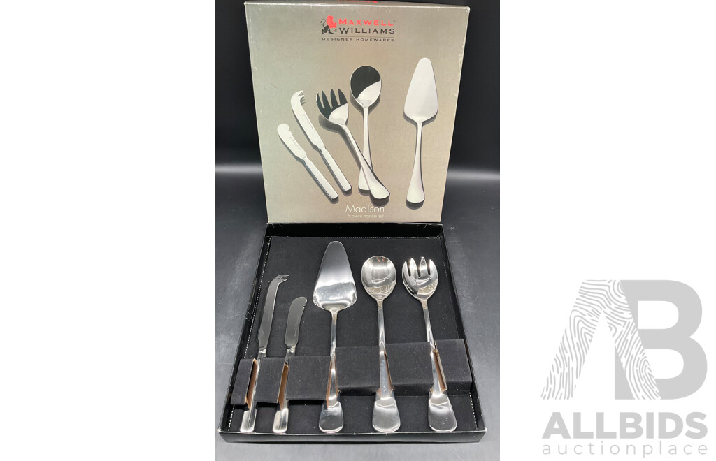Assorted Kitchen Dinning Accessories - BOHEMIA, MAXWELL WILLIAMS, MARIE CLAIRE and More - Lot of 7