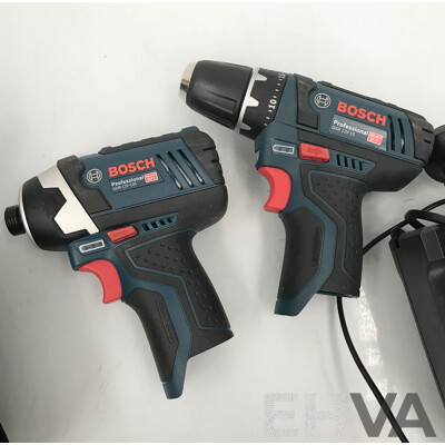 Bosch Cordless Driver Drills, Impact Drill, and Chargers