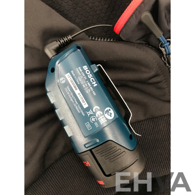 Bosch GHH 12 + 18V XA Heated Hoodie (Size: Large)