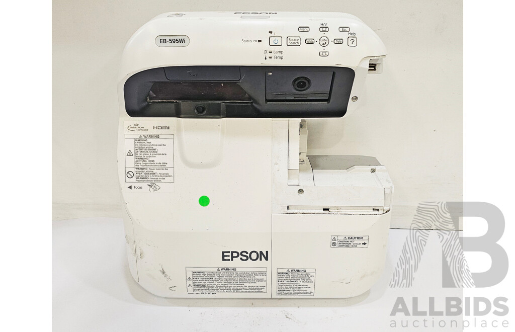Epson (EB-595Wi) WXGA 3LCD Projector