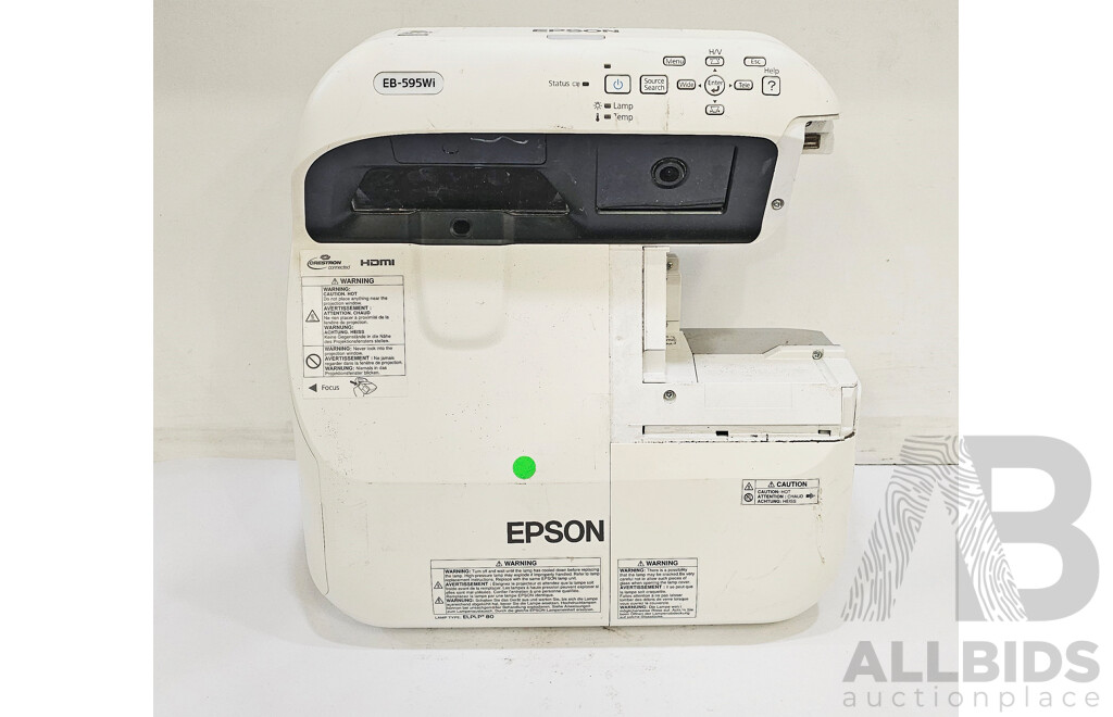 Epson (EB-595Wi) WXGA 3LCD Projector