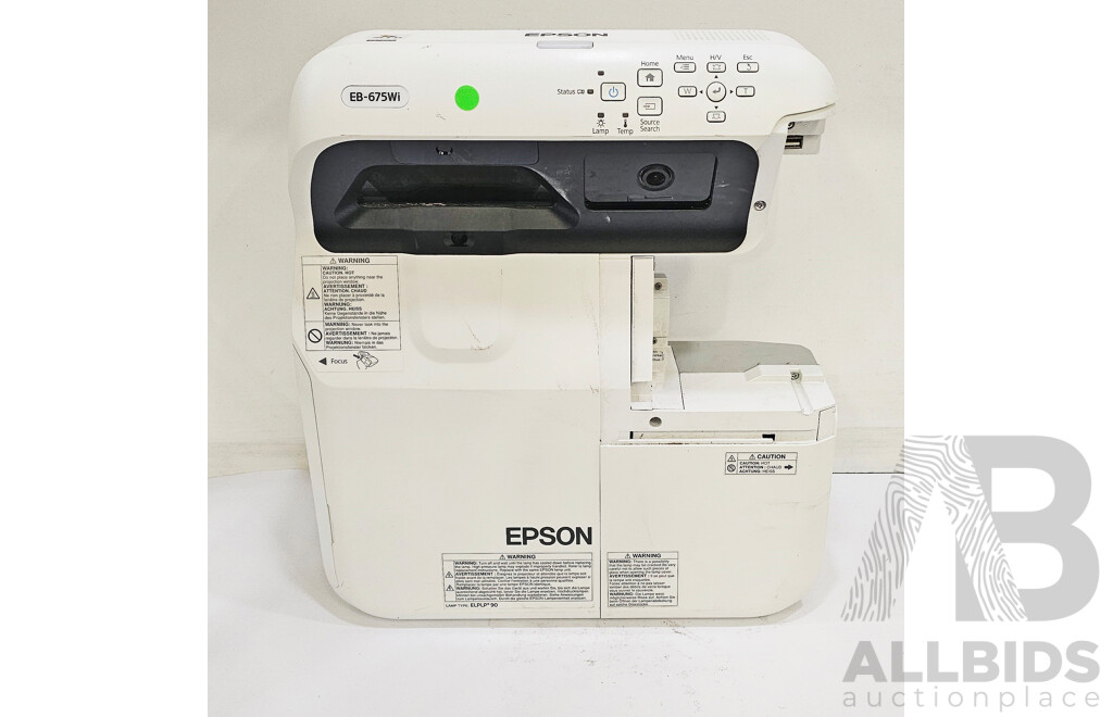 Epson (EB-675Wi) WXGA Ultra Throw Projector