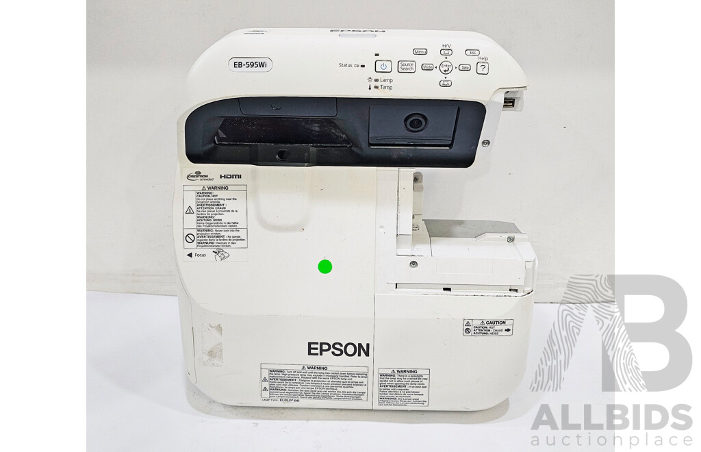 Epson (EB-595Wi) WXGA 3LCD Projector
