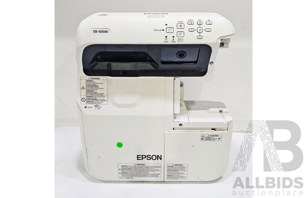 Epson (EB-695Wi) WXGA 3LCD Projector