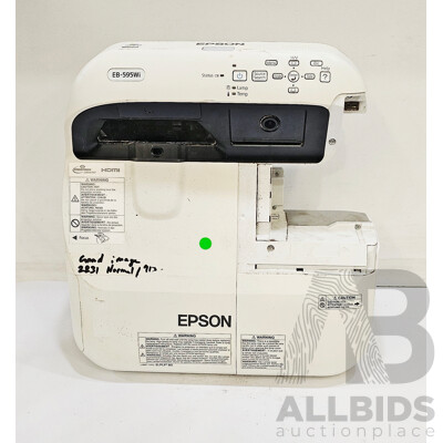 Epson (EB-595Wi) WXGA 3LCD Projector