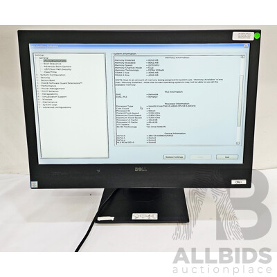 Dell OptiPlex 7450 AIO Intel Core I5 (6500) 3.20GHz-3.60GHz 4-Core CPU 23-Inch Non-Touchscreen All-in-One Computer