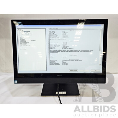 Dell OptiPlex 7450 AIO Intel Core I5 (6500) 3.20GHz-3.60GHz 4-Core CPU 23-Inch Non-Touchscreen All-in-One Computer